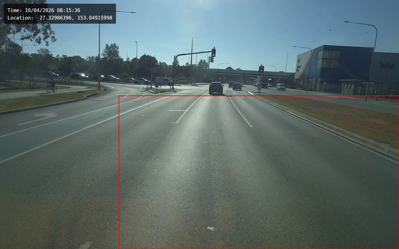 AI detection example: Flushing
